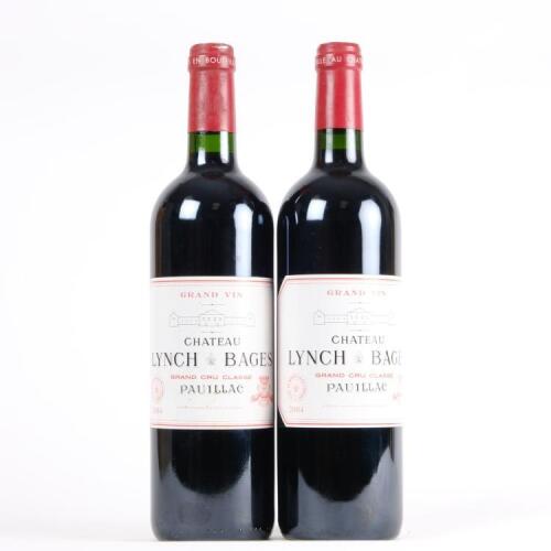 (2) 2004 Chateau Lynch Bages 5eme Cru Classe, Pauillac