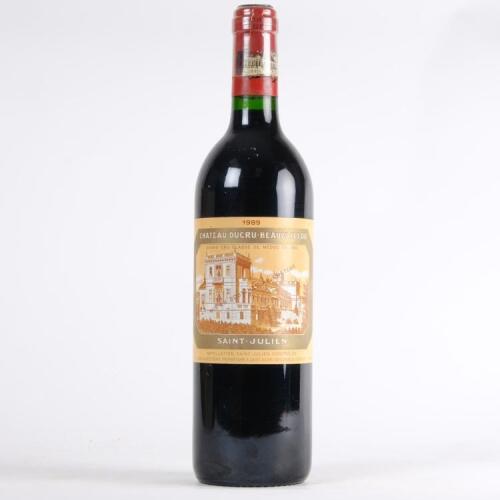 (1) 1989 Chateau Ducru Beaucaillou 2eme Cru Classe, St Julien