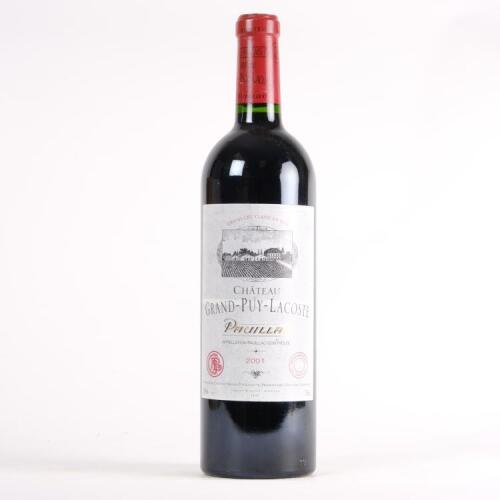 (1) 2001 Chateau Grand Puy Lacoste 5eme Cru Classe, Pauillac
