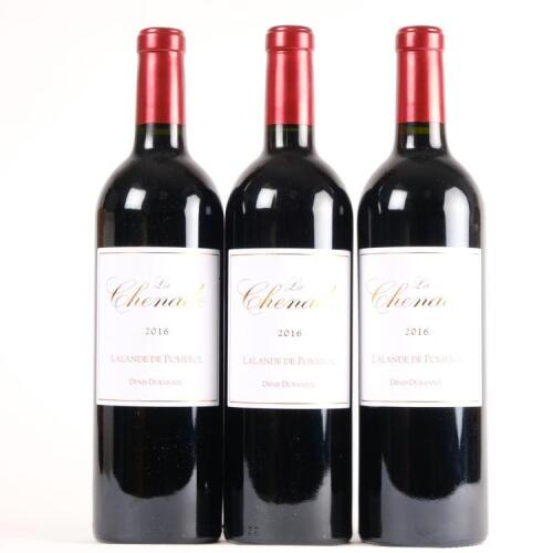 (3) 2016 La Chenade, Lalande de Pomerol