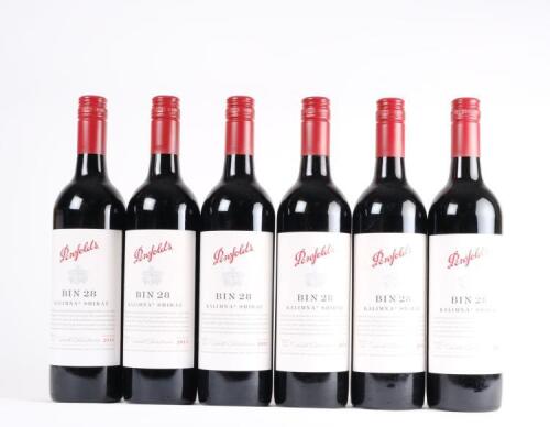 (6) 2013 Penfolds Bin 28 Kalimna Shiraz, South Australia
