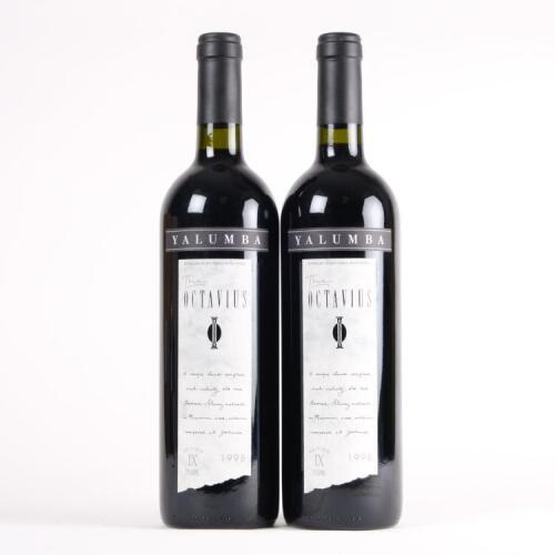 (2) 1998 Yalumba The Octavius Shiraz, Barossa SA