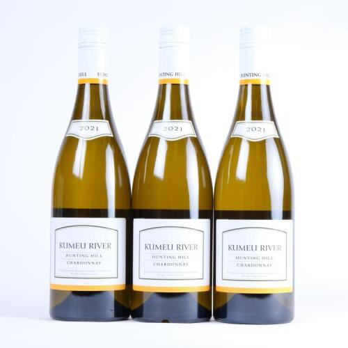(3) 2021 Kumeu River Hunting Hill Chardonnay, Kumeu