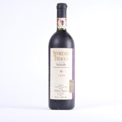 (1) 1989 Fratelli Triacca, Sforzato di Valtellina