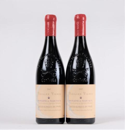 (2) 2007 Domaine de Marcoux Vieilles Vignes Chateauneuf du Pape