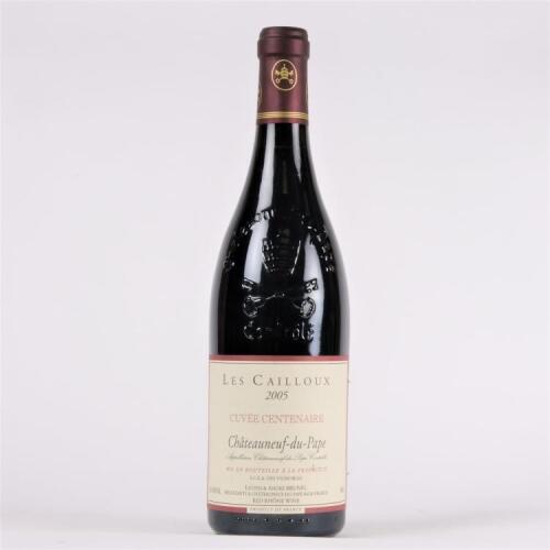 (1) 2005 Lucien et Andre Brunel les Cailloux Cuvee Centenaire Chateauneuf du Pape