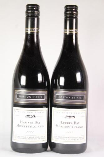 (2) 2007 Morton Estate Montepulicano, Hawkes Bay