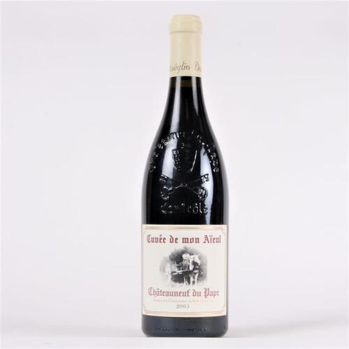 (1) 2005 Domaine Pierre Usseglio & Fils Cuveede mon A&iuml;eul Chateauneuf du Pape