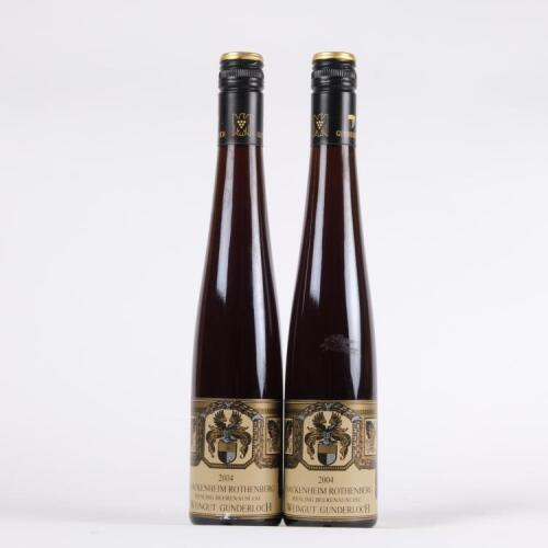 (2) 2004 Weingut Gunderloch Nackenheim Rothenberg Riesling Beerenauslese 375ml, Rheinhessen