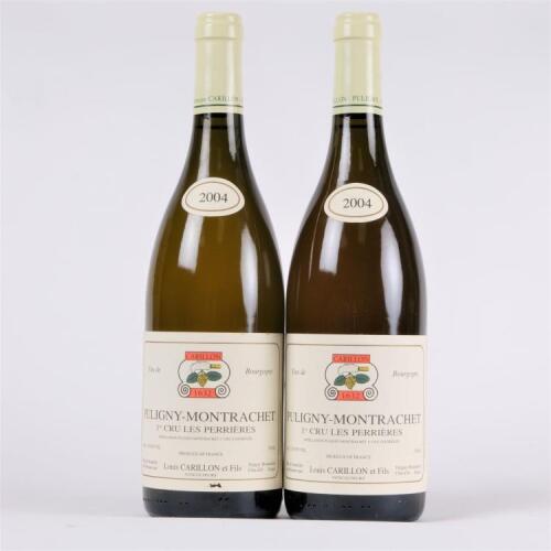 (2) 2004 Louis Carillon Puligny-Montrachet Les Perrieres 1er Cru, Cote de Beaune