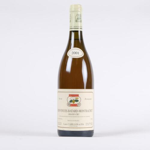 (1) 2001 Louis Carillon Bienvenues-Batard Montrachet Grand Cru, Cote de Beaune