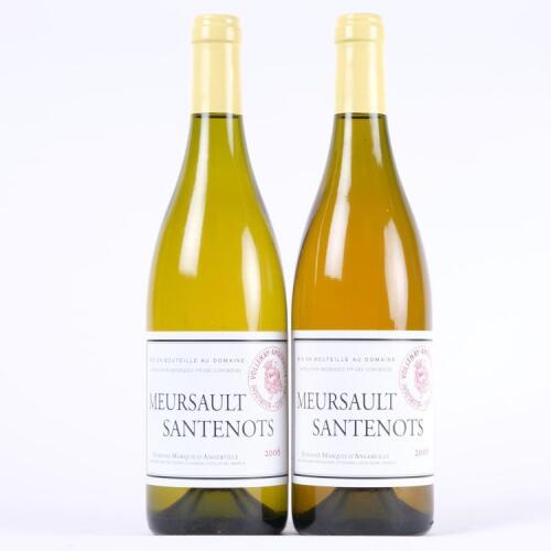 (2) 2006 Domaine Marquis d'Angerville Meursault Santenots 1er Cru, Cote de Beaune