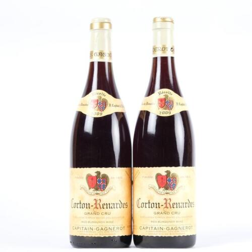 (2) 2009 Maison Capitain Gagnerot Corton-Renardes Grand Cru, Cote de Beaune