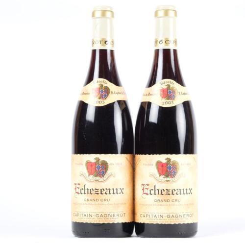 (2) 2005 Maison Capitain Gagnerot Echezeaux Grand Cru, Cote de Nuits
