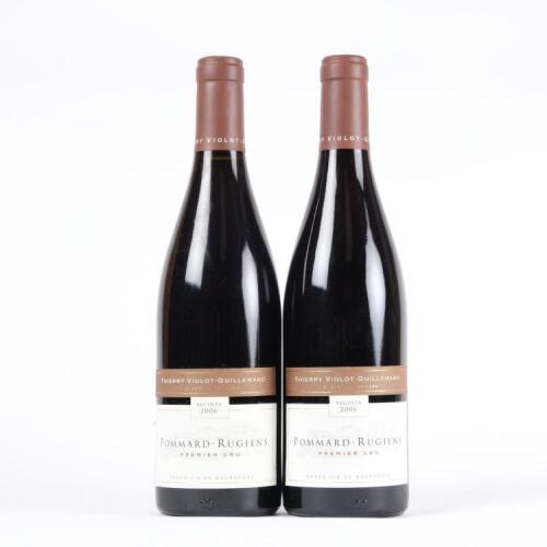 (2) 2006 Thierry Violet-Guillemard Pommard-Rugiens 1er Cru, Cote de Beaune