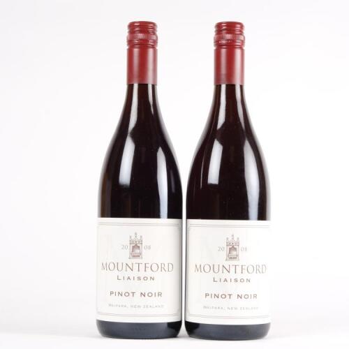 (2) 2008 Mountford Estate Liaison Pinot Noir, Waipara