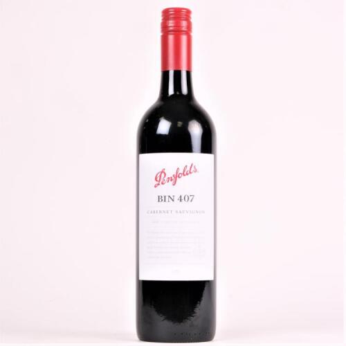 (1) 2009 Penfolds Bin 407 Cabernet Sauvignon, South Australia