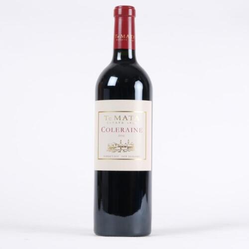 (1) 2016 Te Mata Estate Coleraine, Hawkes Bay