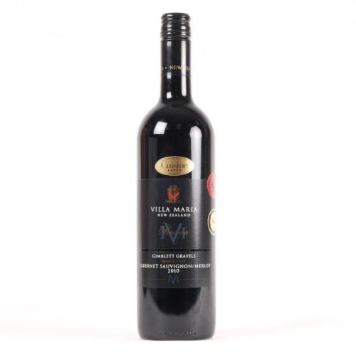 (1) 2010 Villa Maria Reserve Cabernet Sauvignon/Merlot, Gimblett Gravels