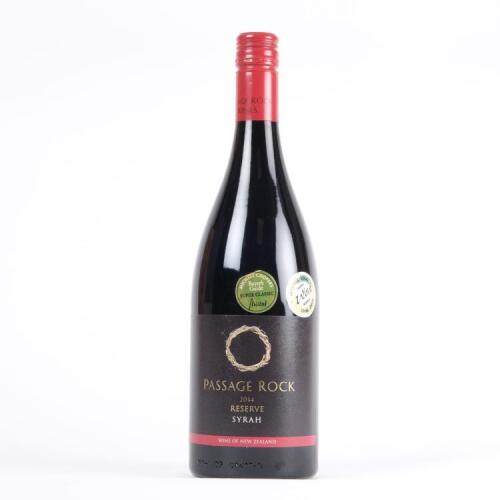 (1) 2014 Passage Rock Reserve Syrah, Waiheke