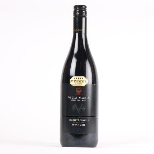 (1) 2011 Villa Maria Reserve Syrah, Gimblett Gravels