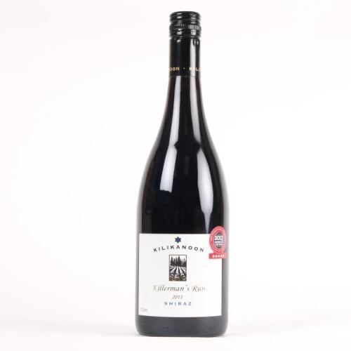(1) 2011 Kilikanoon Killerman's Run Shiraz, South Australia