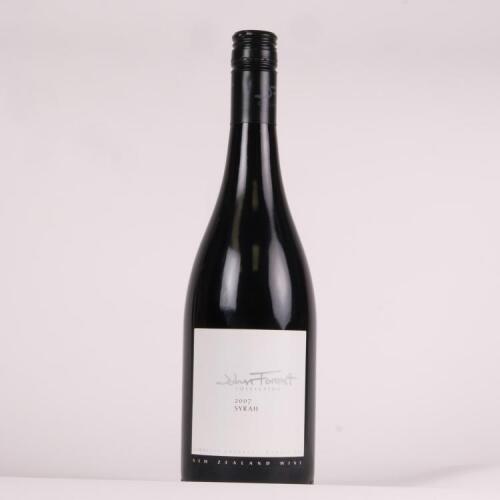 (1) 2007 John Forrest Collection Syrah, Gimblett Gravels