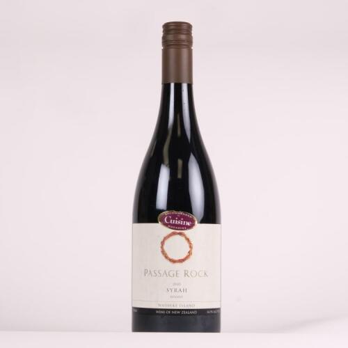 (1) 2005 Passage Rock Syrah, Waiheke