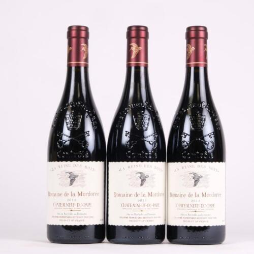 (3) 2013 Domaine de la Mordoree Chateauneuf du Pape La Reine des Bois