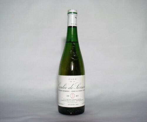 (1) 1983 Nicolas Joly Clos du Coulee de Serrant Savennieres, Loire