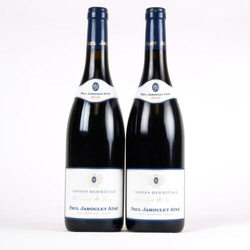 (2) 2010 Paul Jaboulet Domaine de Roure Crozes Hermitage