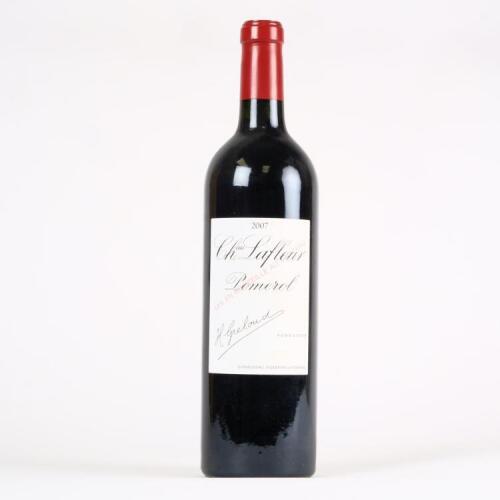 (1) 2007 Chateau Lafleur, Pomerol