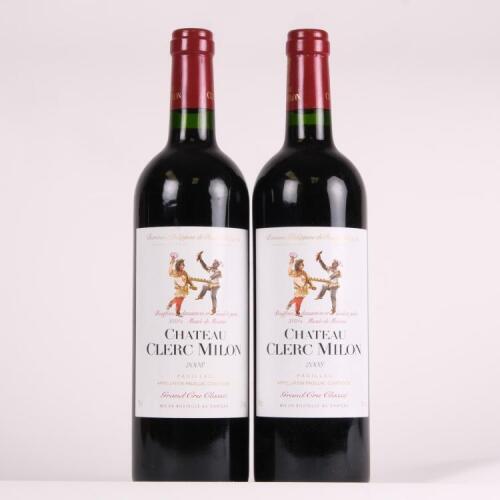 (2) 2008 Chateau Clerc Milon 5eme Cru Classe, Pauillac