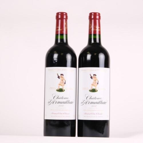 (2) 2008 Chateau d'Armailhac 4eme Cru Classe, Pauillac