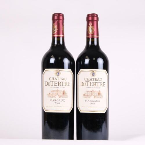 (2) 2008 Chateau du Tertre 5eme Cru Classe, Margaux