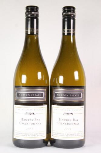 (2) 2008 Morton Estate Chardonnay, Hawkes Bay