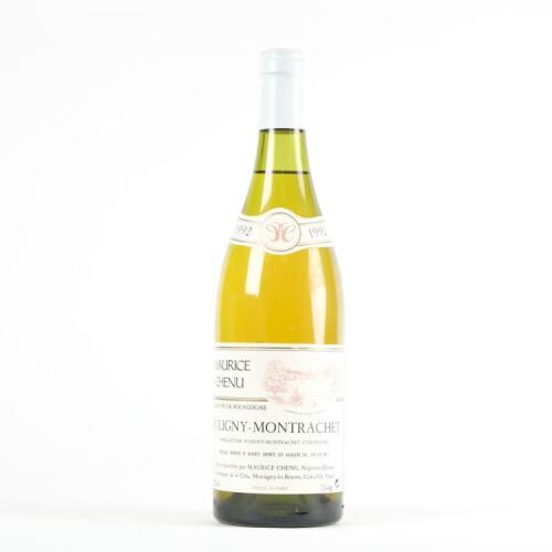 (1) 1992 Maurice Chenu Puligny Montrachet, Cote de Beaune