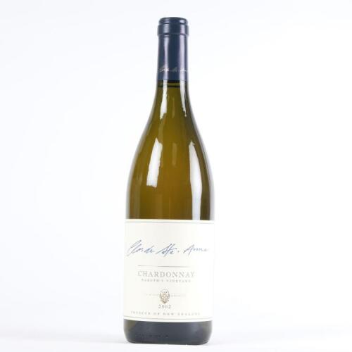 (1) 2002 Millton Clos Sainte Anne Chardonnay, Gisborne