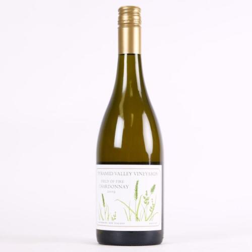 (1) 2009 Pyramid Valley Vineyards Field of Fire Chardonnay, Waikari