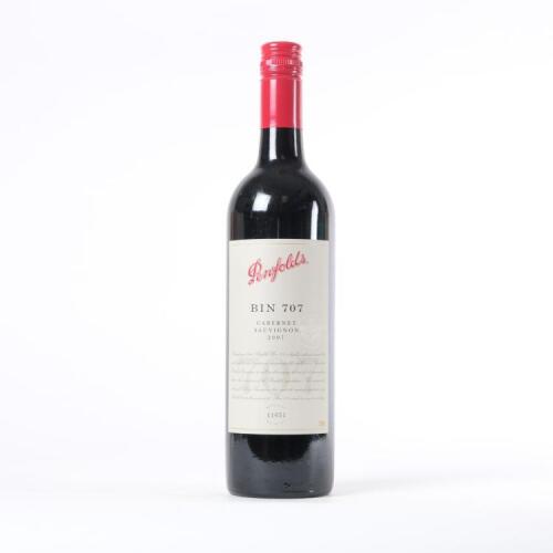 (1) 2007 Penfolds Bin 707 Cabernet Sauvignon, South Australia