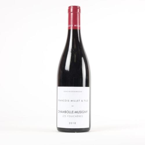 (1) 2018 Francois Millet Chambolle Musigny Les Fourcheres, Cote de Nuits *