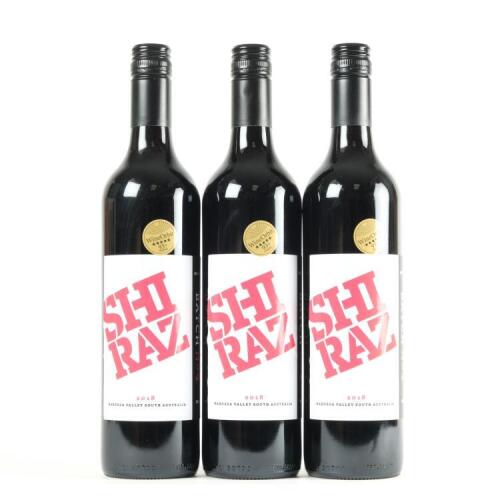 (3) 2018 Batch No. 4 Shiraz, Barossa Valley SA&nbsp;&nbsp;