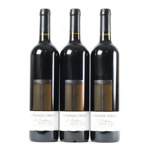 (3) 2017 Turanga Creek Les Vendanges Merlot, Hawkes Bay
