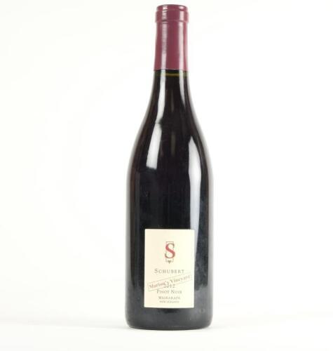 (1) 2012 Schubert Marion's Pinot Noir, Wairarapa