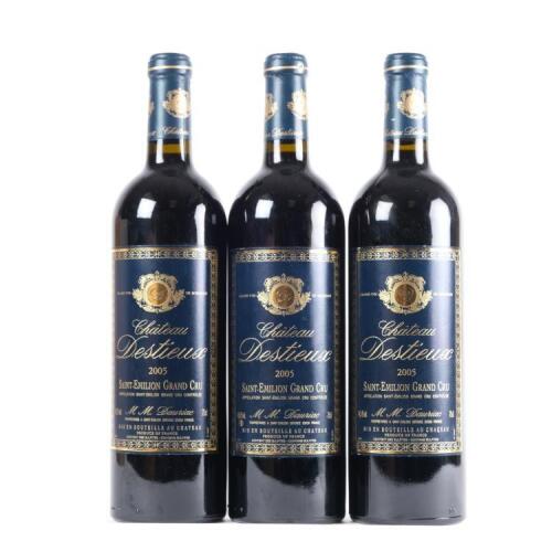 (3) 2005 Chateau Destieux, St Emilion