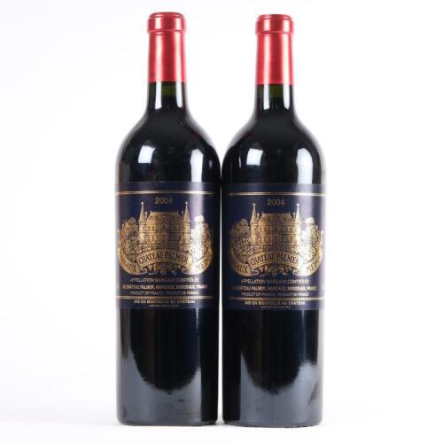 (2) 2004 Chateau Palmer 3eme Cru Classe, Margaux