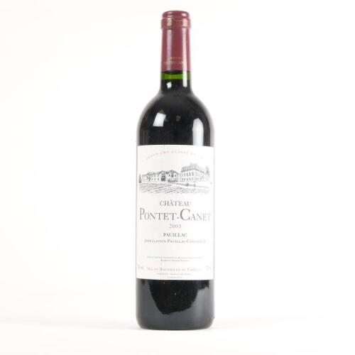 (1) 2003 Chateau Pontet Canet 5eme Cru Classe, Pauillac