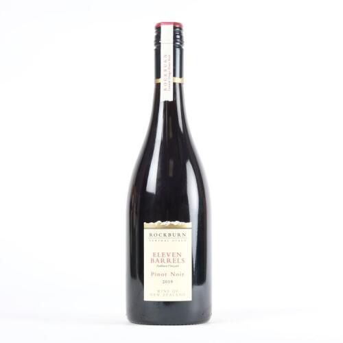 (1) 2019 Rockburn Eleven Barrels Pinot Noir, Central Otago
