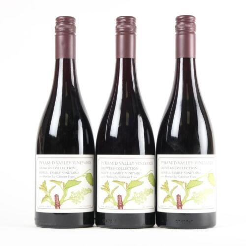 (3) 2011 Pyramid Valley Howell Family Vineyard Cabernet Franc, Hawkes Bay