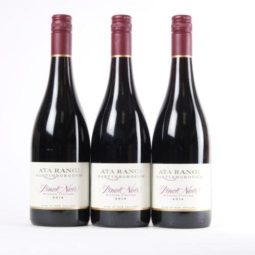(3) 2014 Ata Rangi McCrone Vineyard Pinot Noir, Martinborough&nbsp;